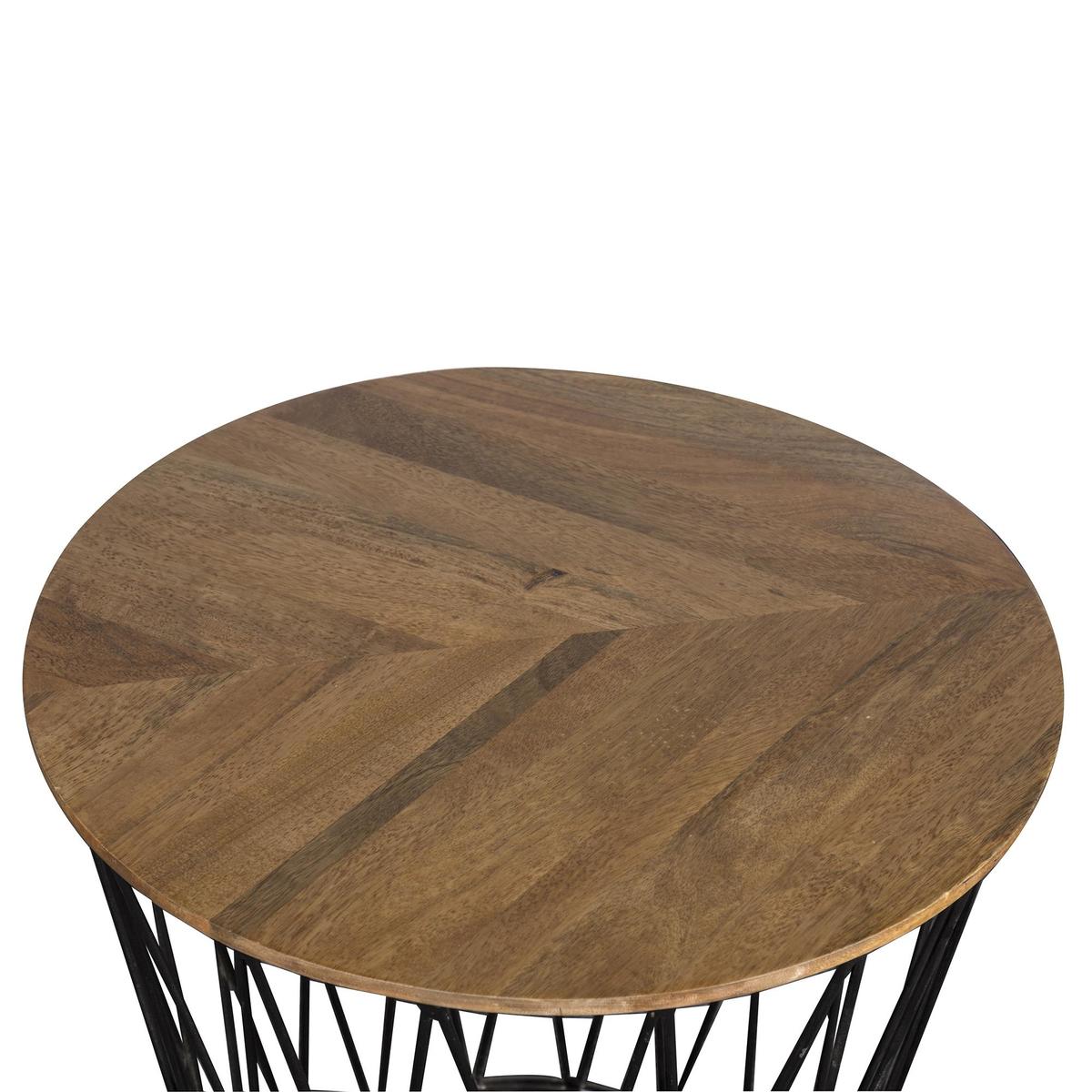 Finchley Storage Side Table Wood (Brown) – image 4