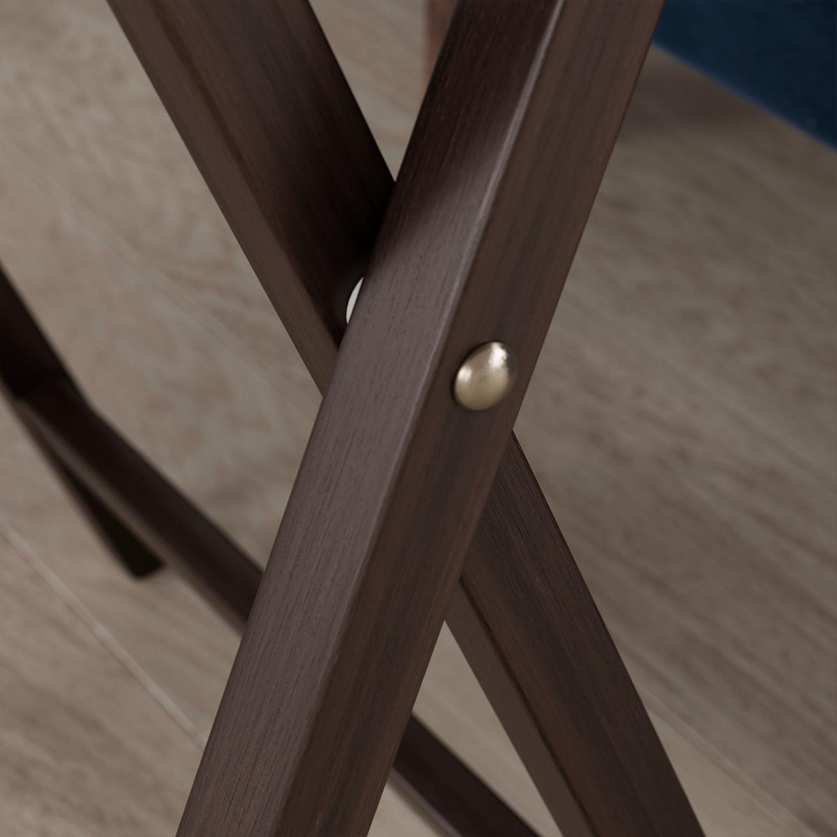 Rubberwood Walnut TV Table Walnut – image 3