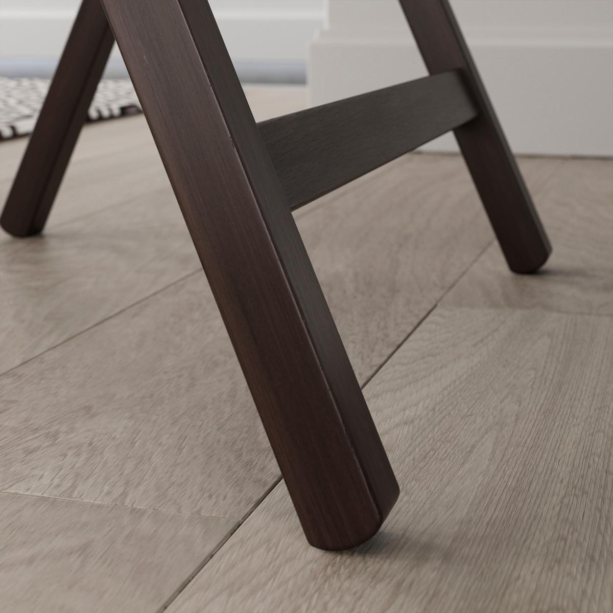 Rubberwood Walnut TV Table Walnut – image 4