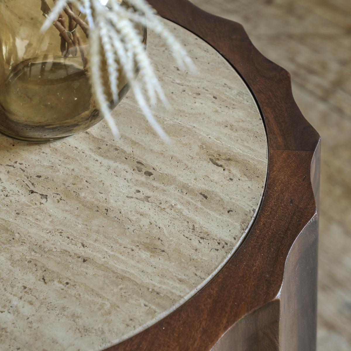Chantry Side Table Brown – image 3
