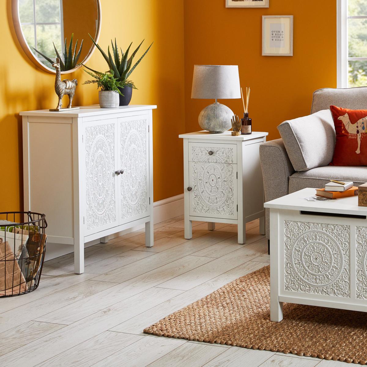 Samira Small Cabinet White – image 2