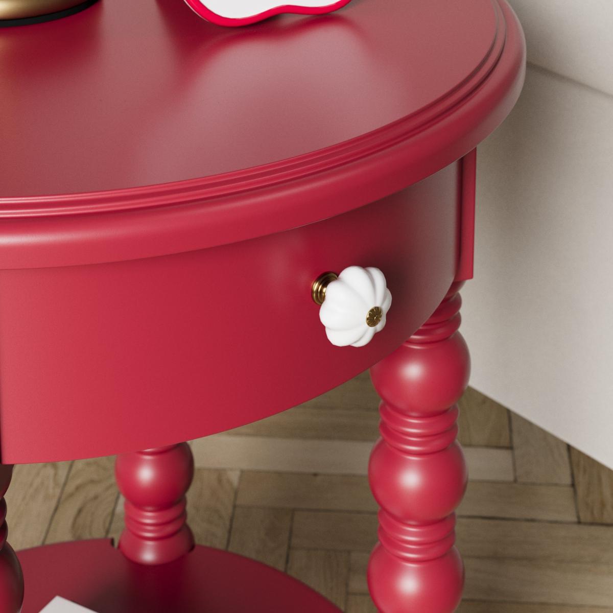 Pippin Side Table Red – image 3