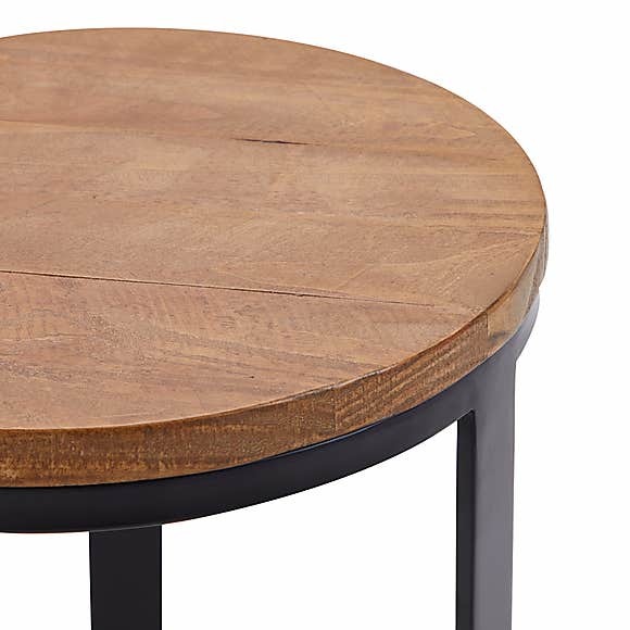 Jackson Drum Side Table Pine – image 4