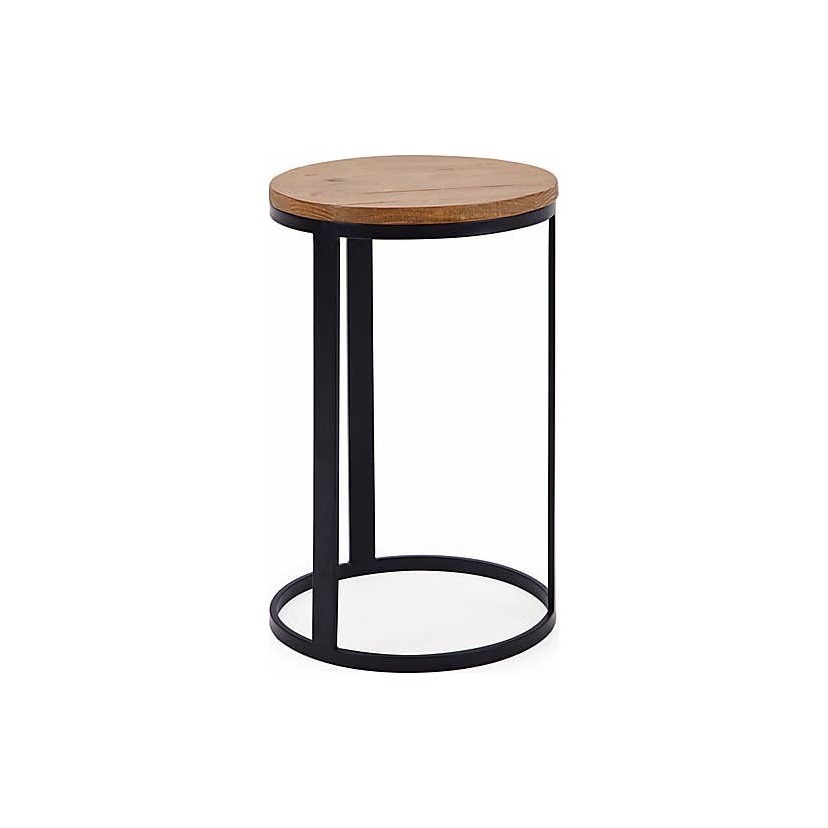 Jackson Drum Side Table Pine – image 2
