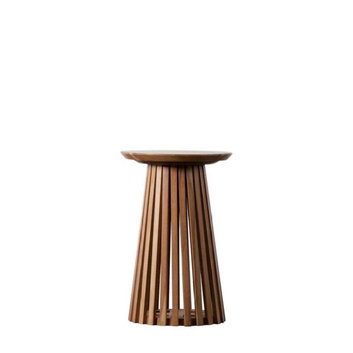 Return - Dawson Slatted Side Table – image 4