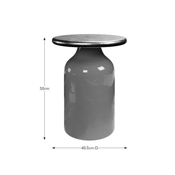 Rennie Pedestal Side Table – image 8