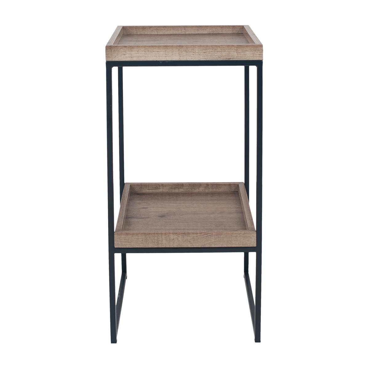 Pacific Gallery Lam Side Table, Light Wood Effect Natural – image 2