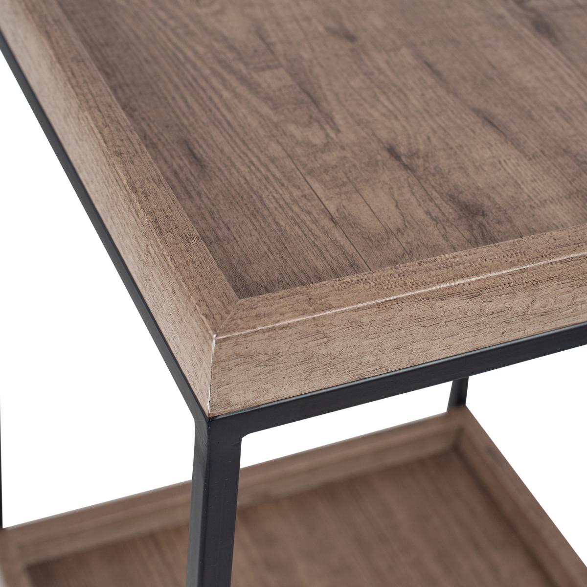 Pacific Gallery Lam Side Table, Light Wood Effect Natural – image 6