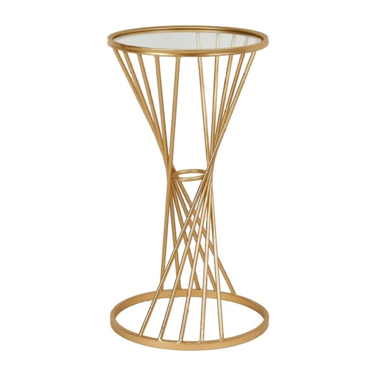 Return - Pacific Liberty Side Table, Gold – image 2