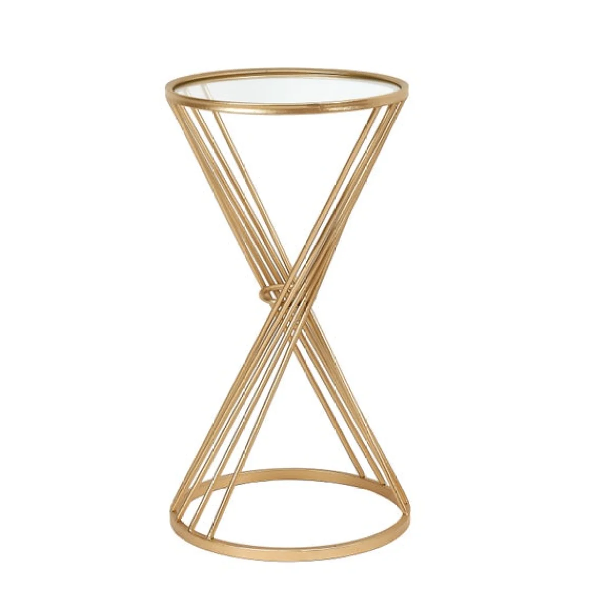 Return - Pacific Liberty Side Table, Gold – image 3