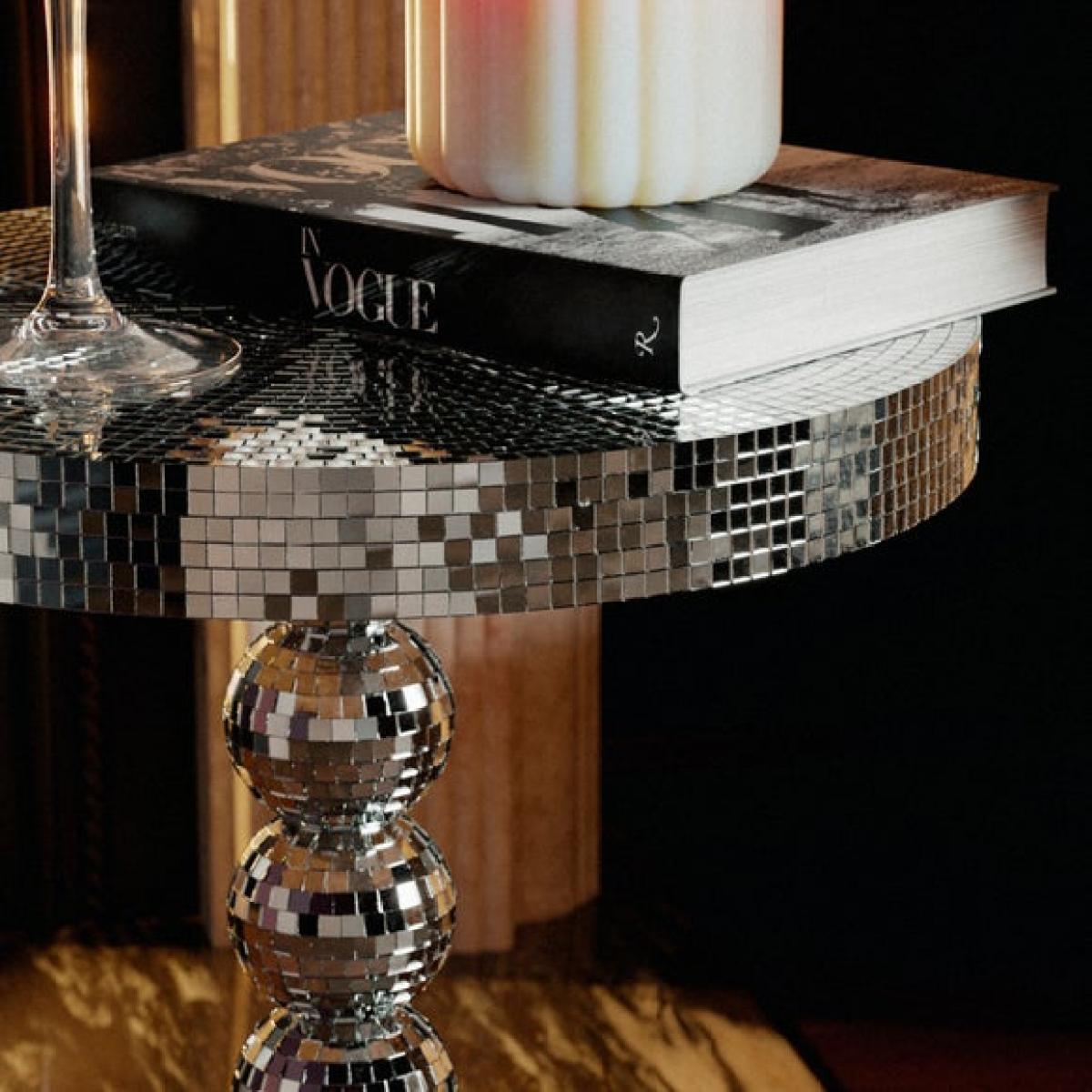 Disco Ball Side Table – image 2