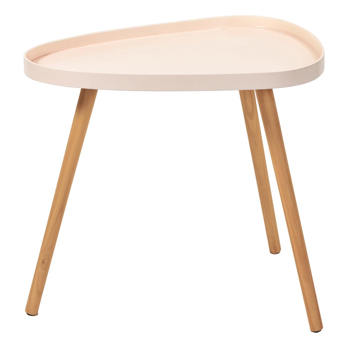Clarice Teardrop Side Table Blush – image 2