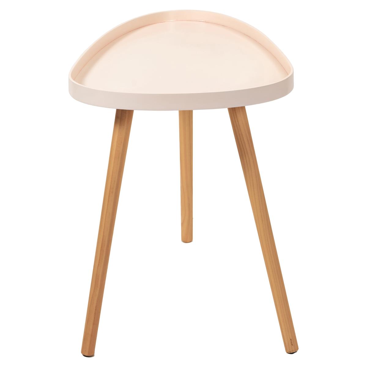 Clarice Teardrop Side Table Blush – image 3
