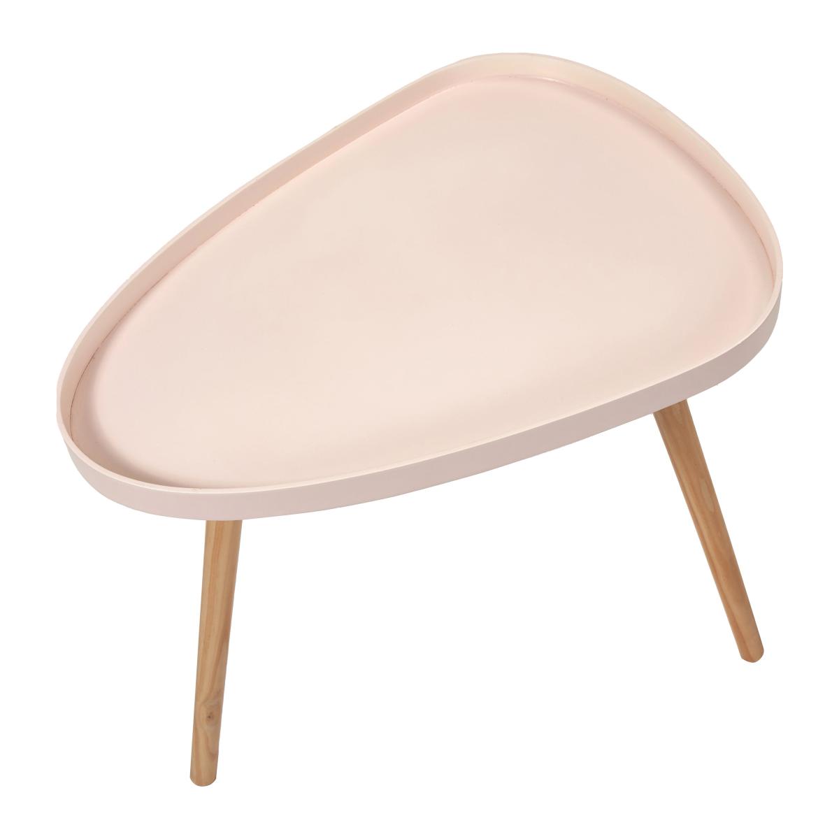 Clarice Teardrop Side Table Blush – image 4
