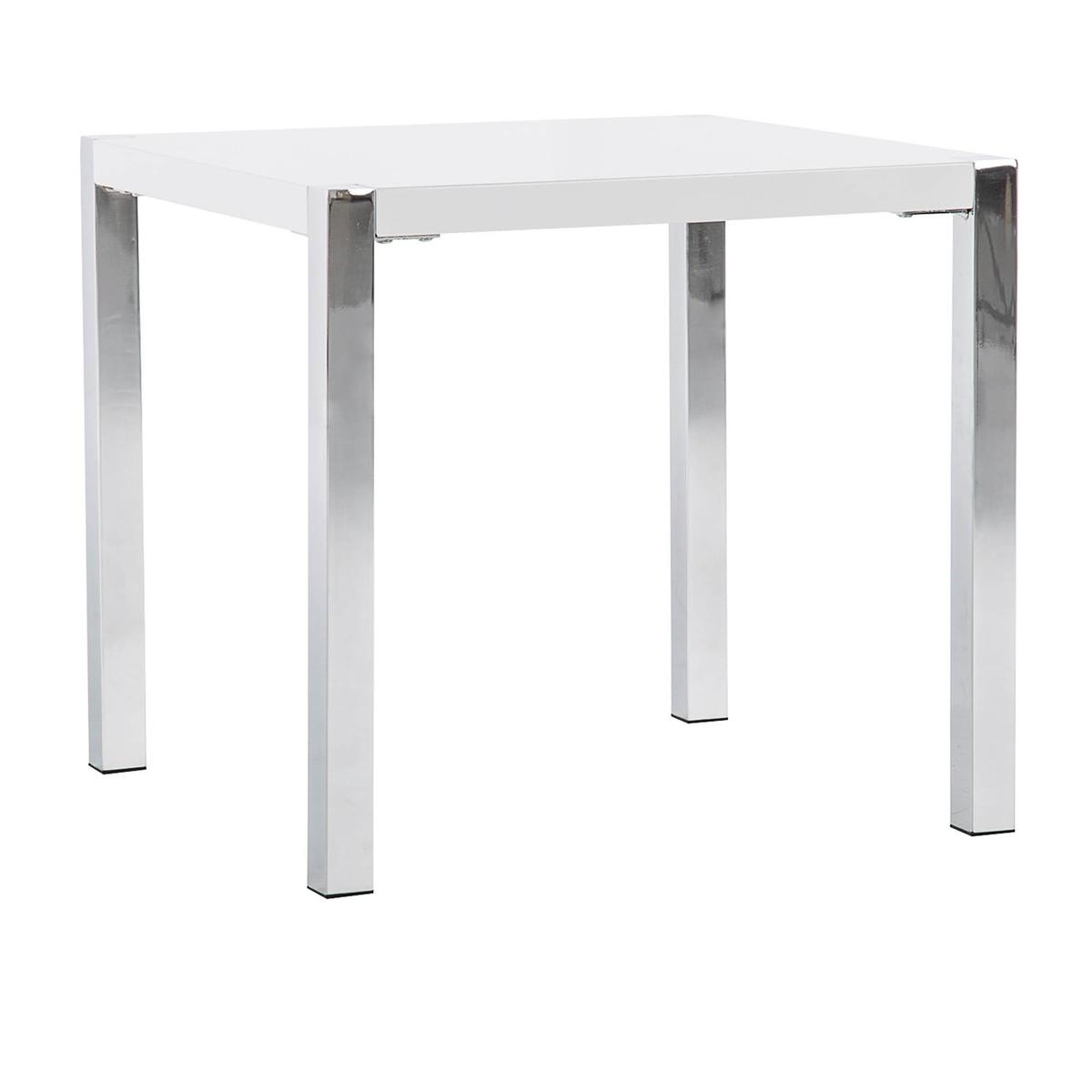 Novello White End Table White – image 4