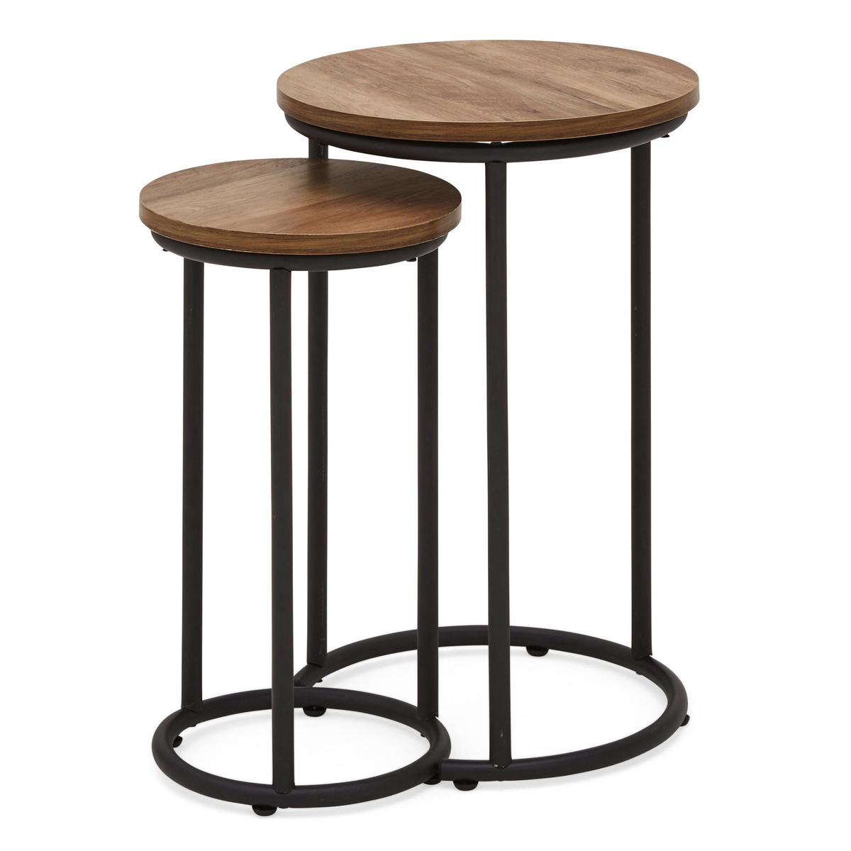 Fulton Nest of Tables Pine – image 2