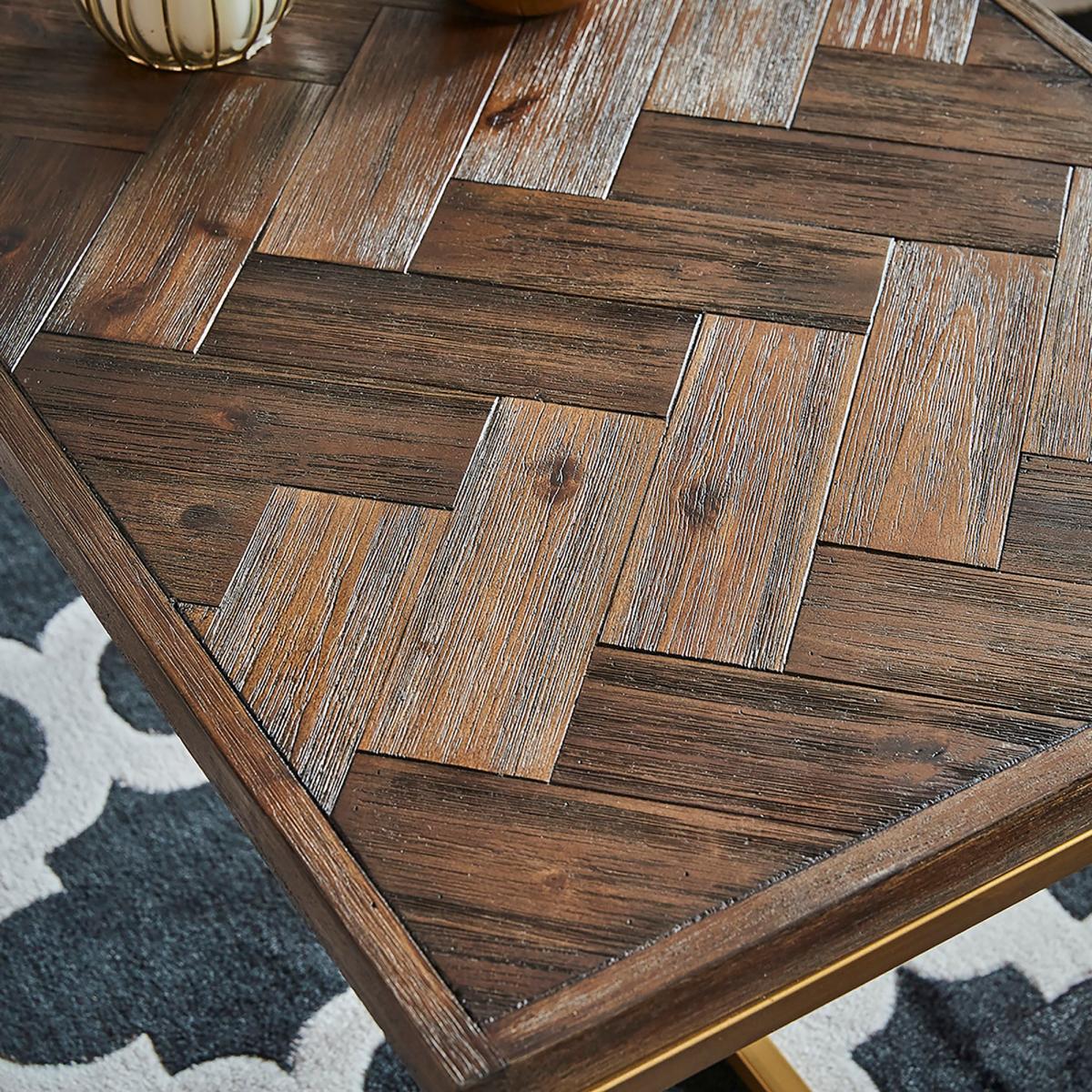 Fino Side Table Acacia Wood Brown – image 2