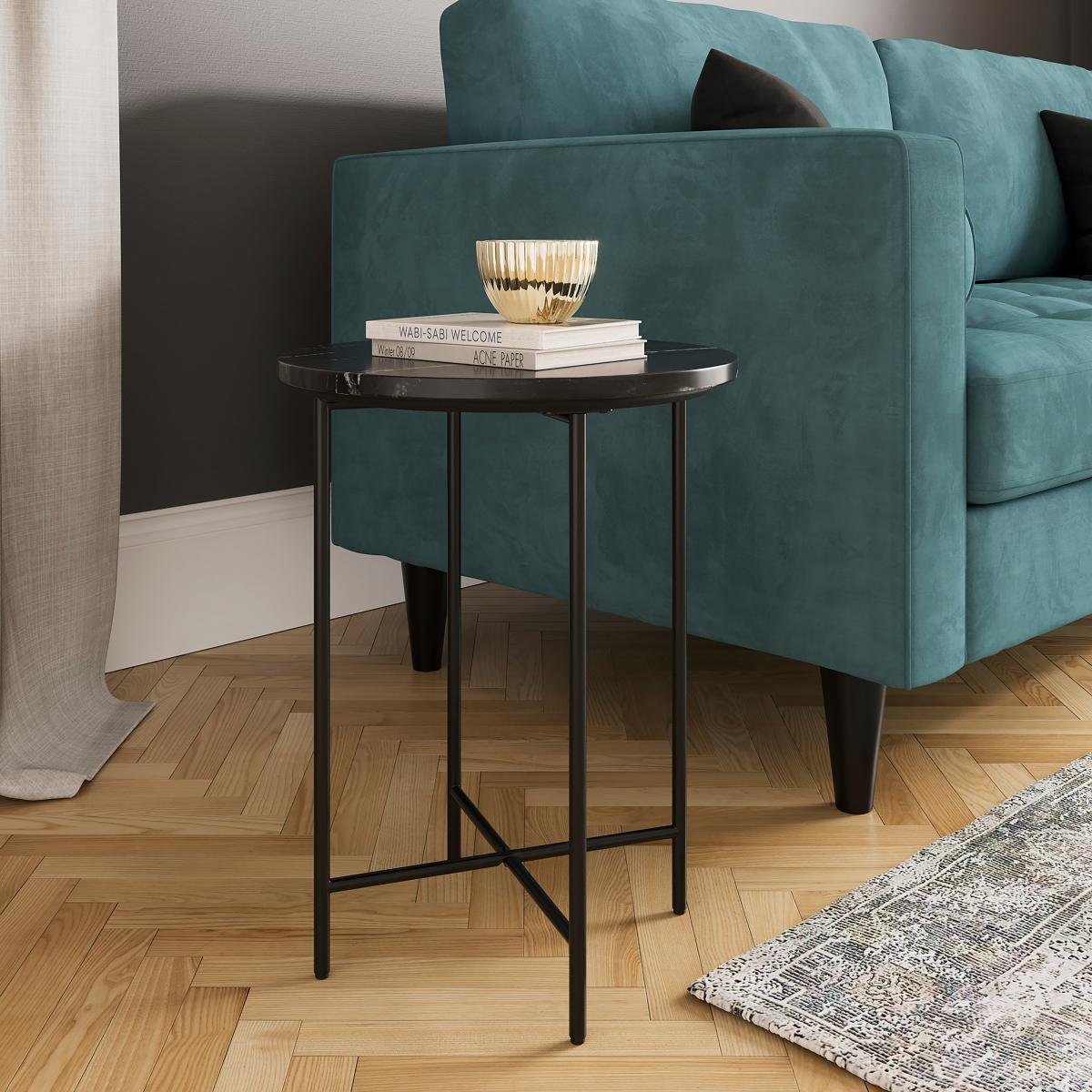 Cinzia Side Table Black – image 2