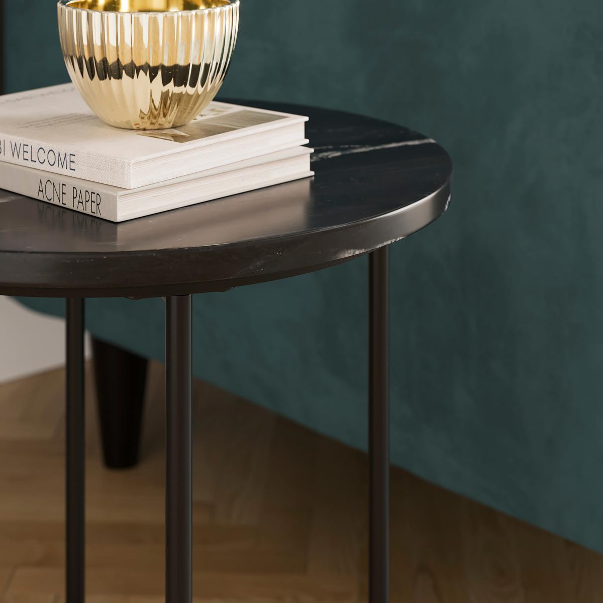 Cinzia Side Table Black – image 3