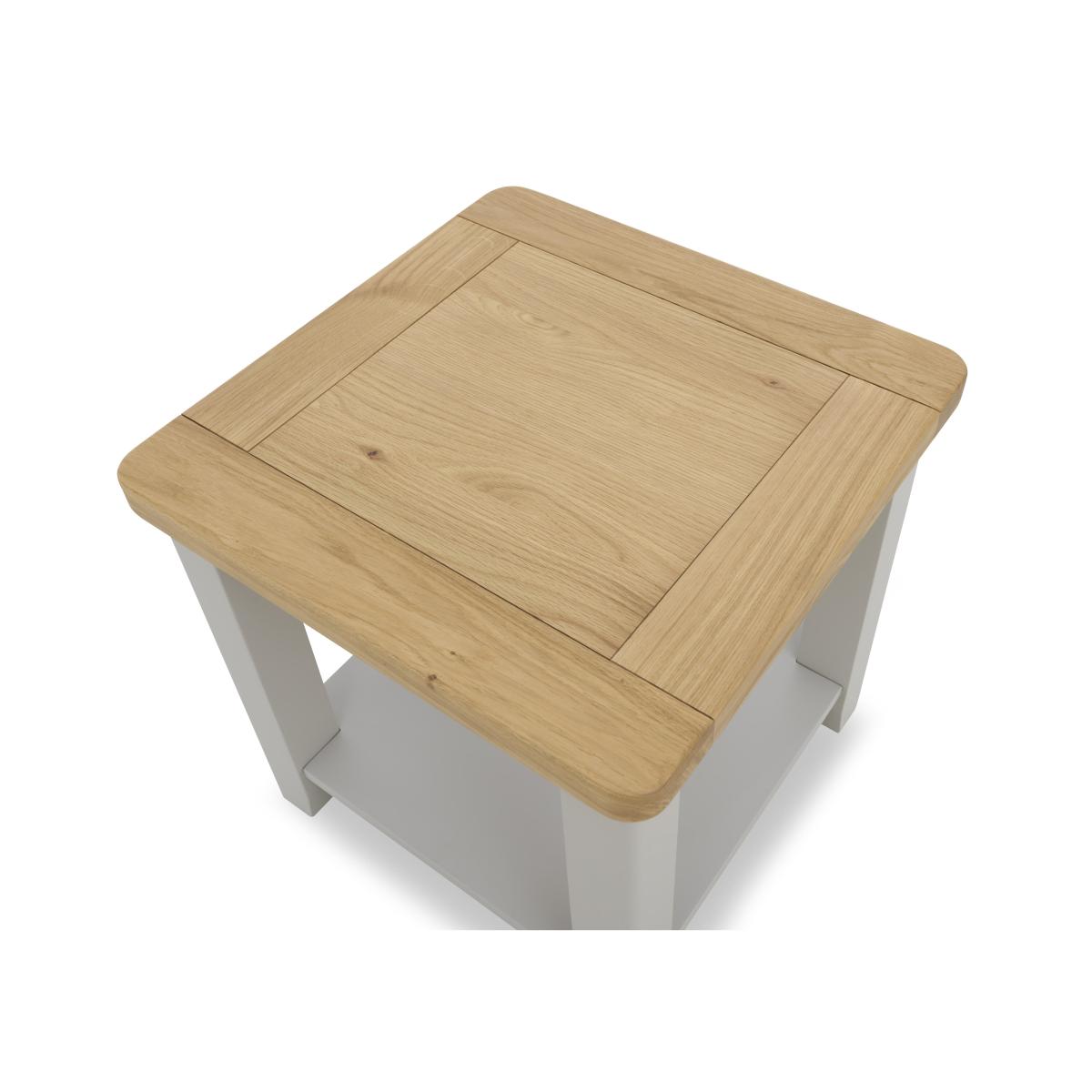 Lewis Lamp Table with Shelf – image 3