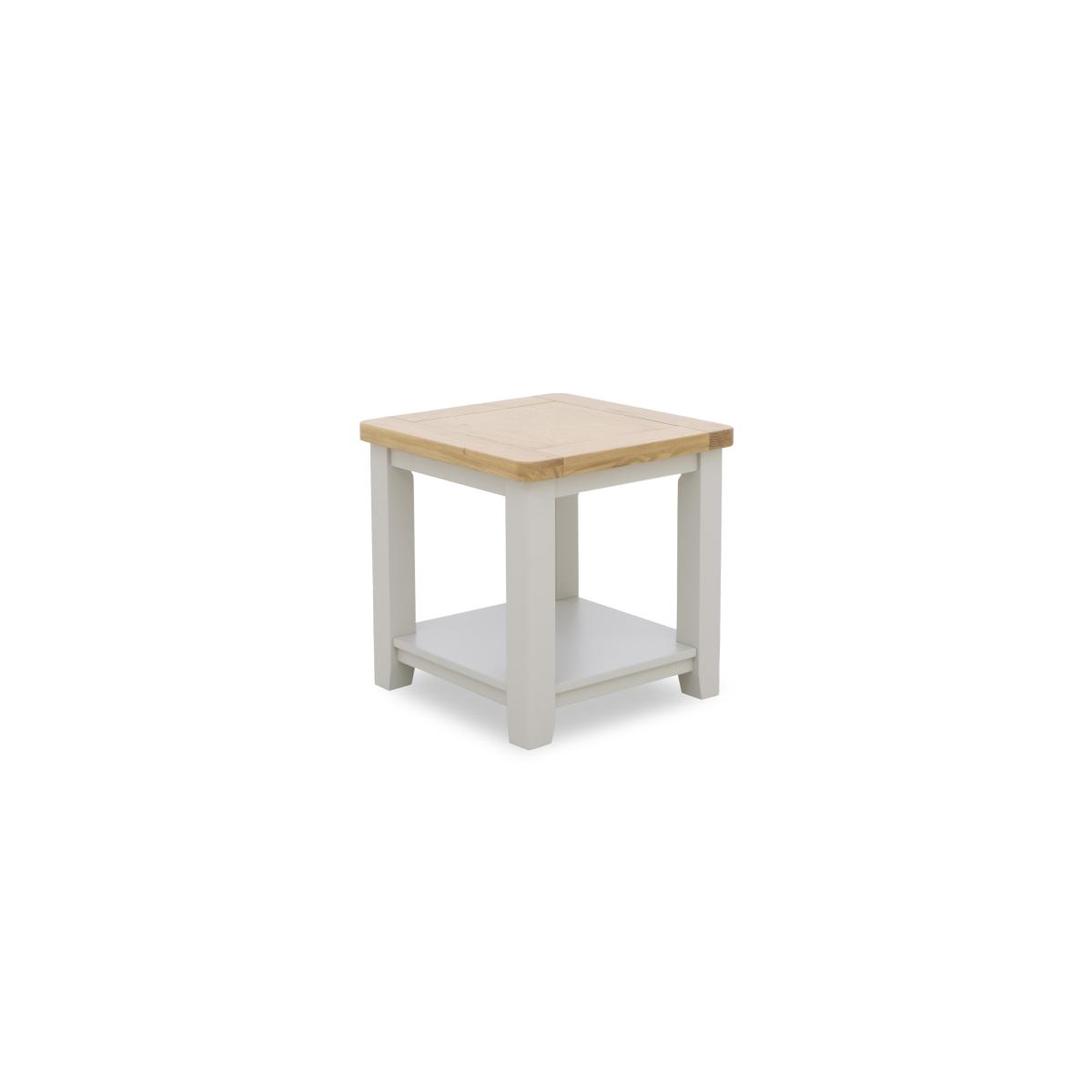 Lewis Lamp Table with Shelf – image 4