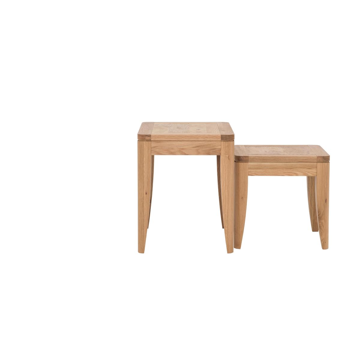 Dorset Nest of Tables - Brown - By Furniture Village – image 3