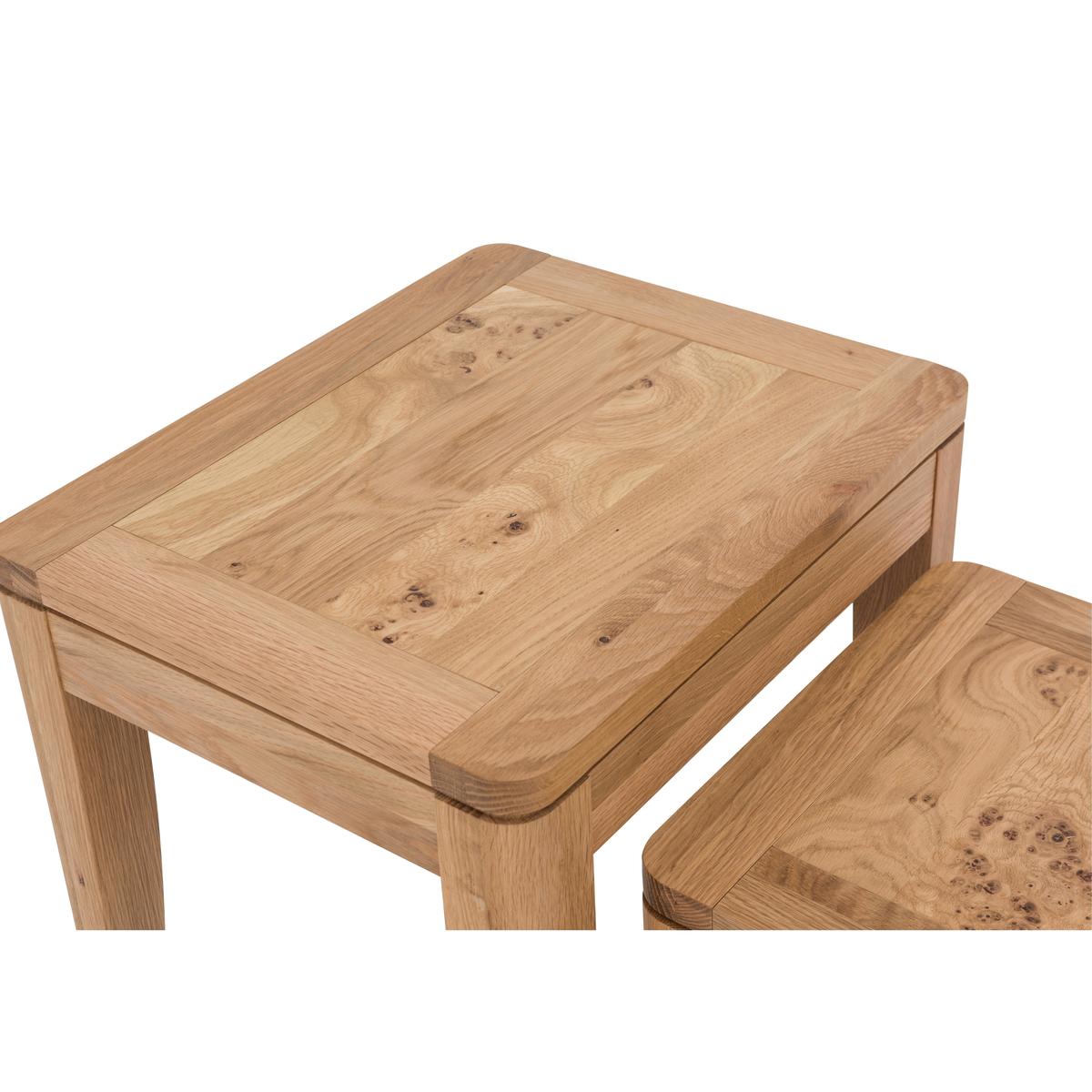 Dorset Nest of Tables - Brown - By Furniture Village – image 5