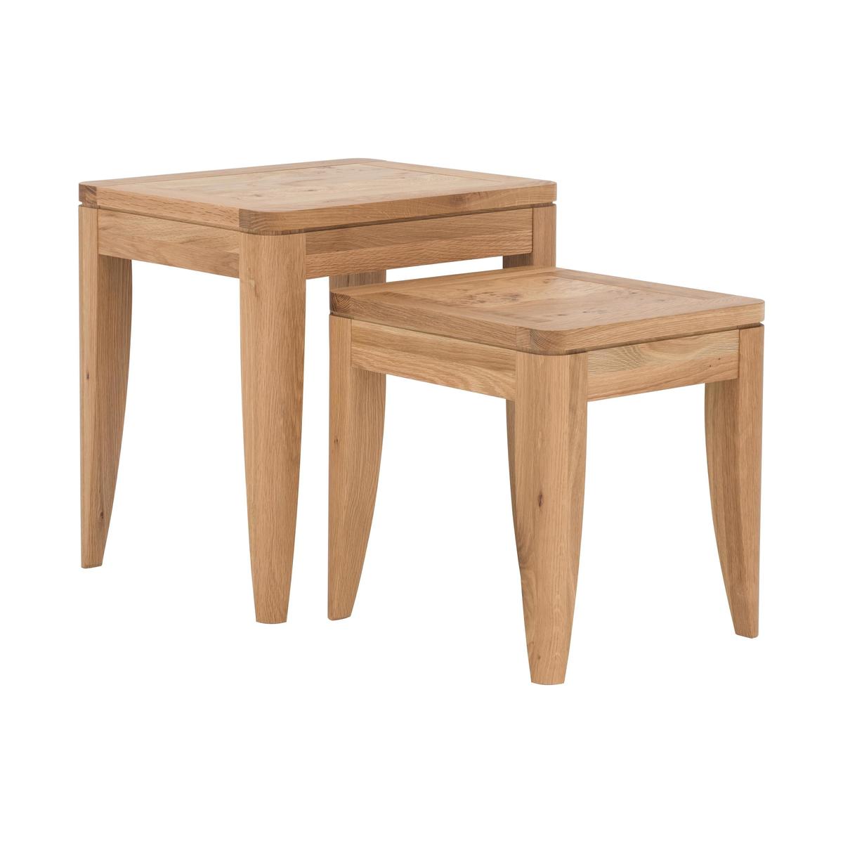 Dorset Nest of Tables - Brown - By Furniture Village – image 1
