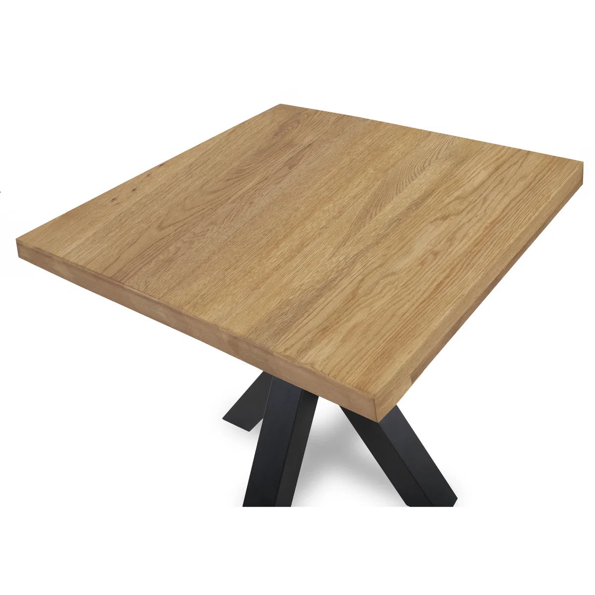 Bodahl - Terra Straight Edge Lamp Table with Metal Star Base - Natura Bianca – image 3