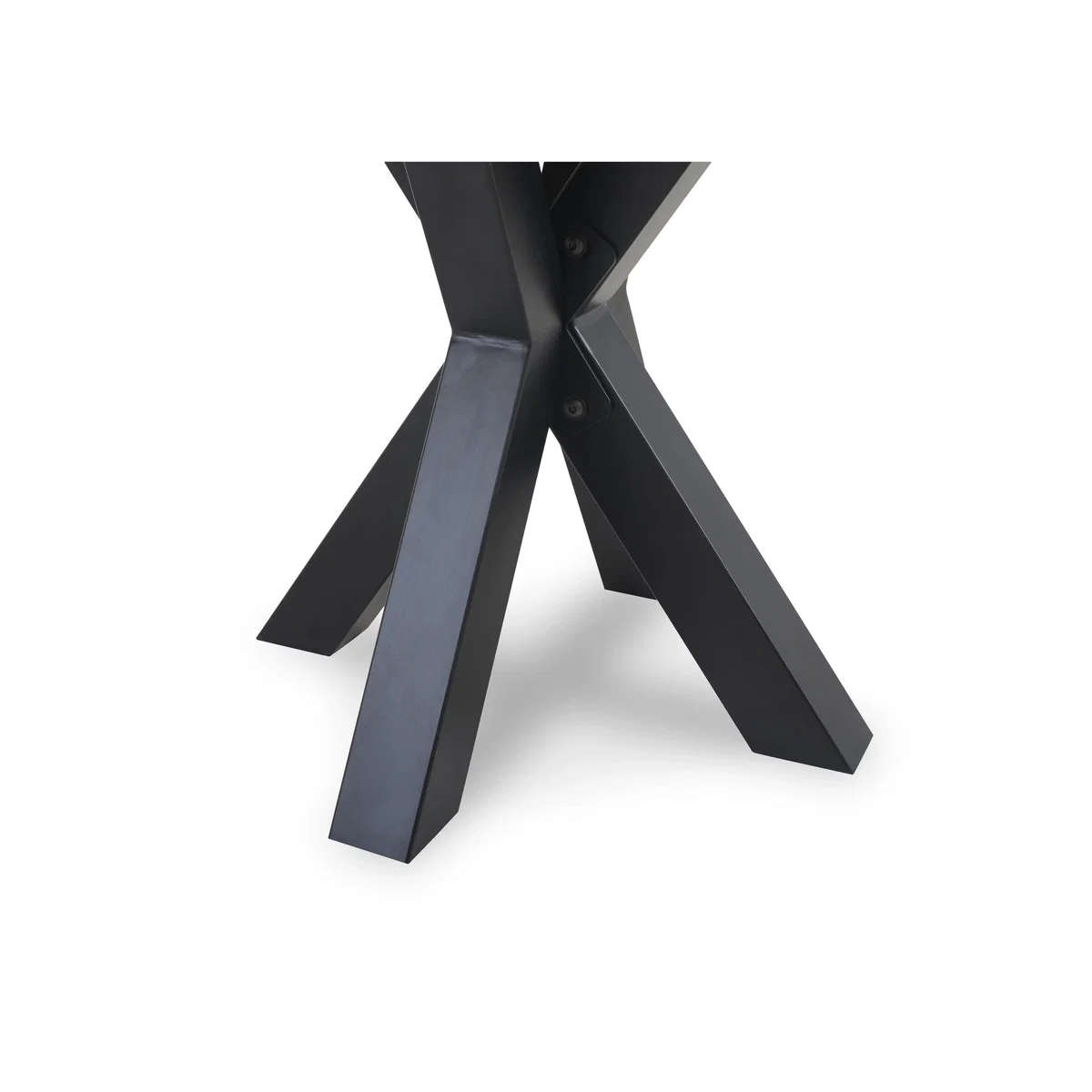 Bodahl - Terra Straight Edge Lamp Table with Metal Star Base - Natura Bianca – image 4