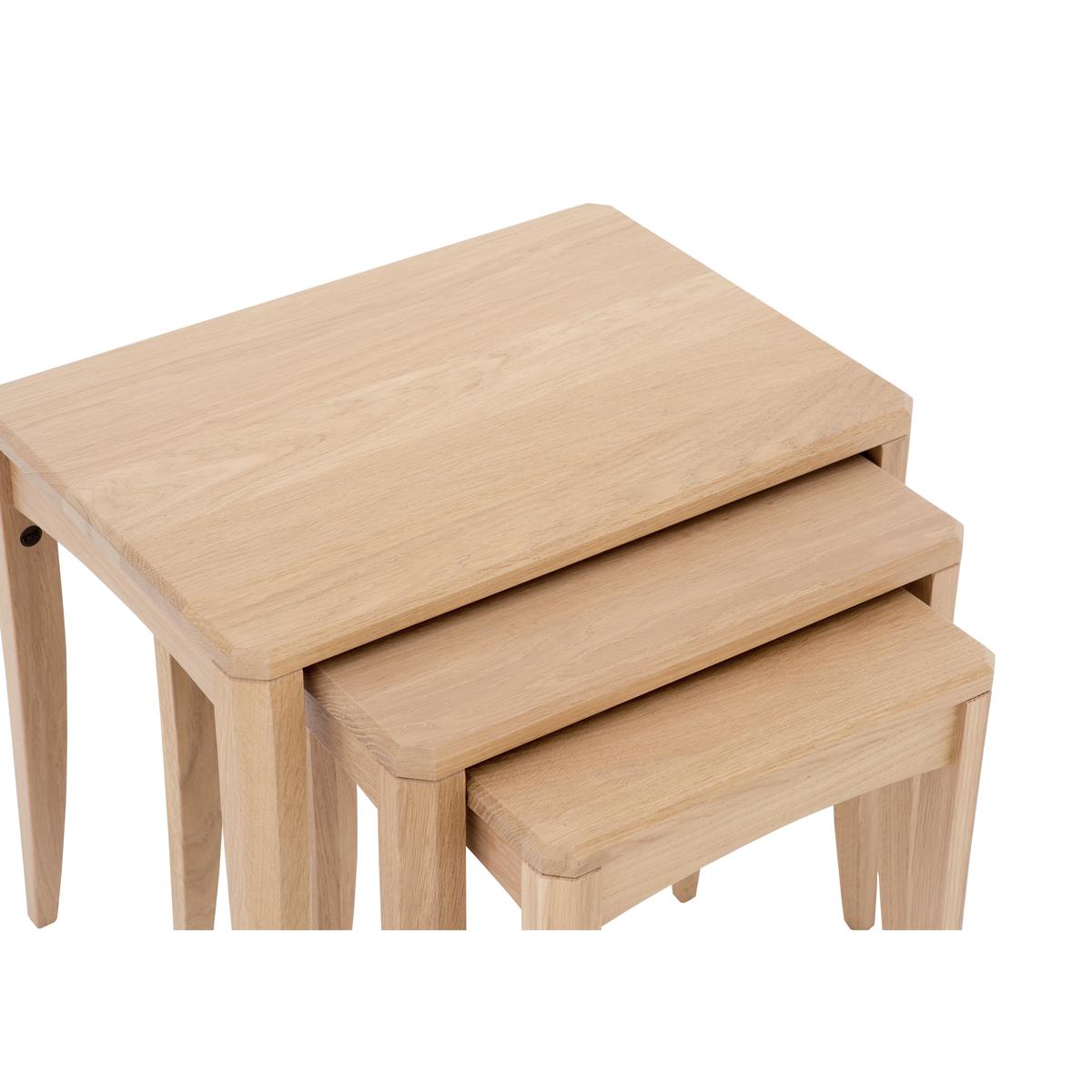 Ercol - Artisan Nest of Tables - Brown – image 7