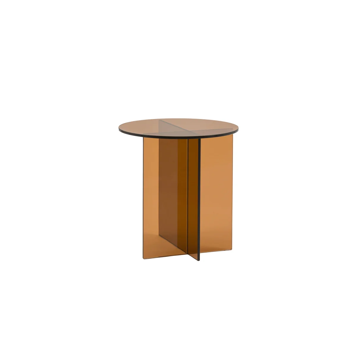 Arvelo Glass Side Table - Charcoal – image 4