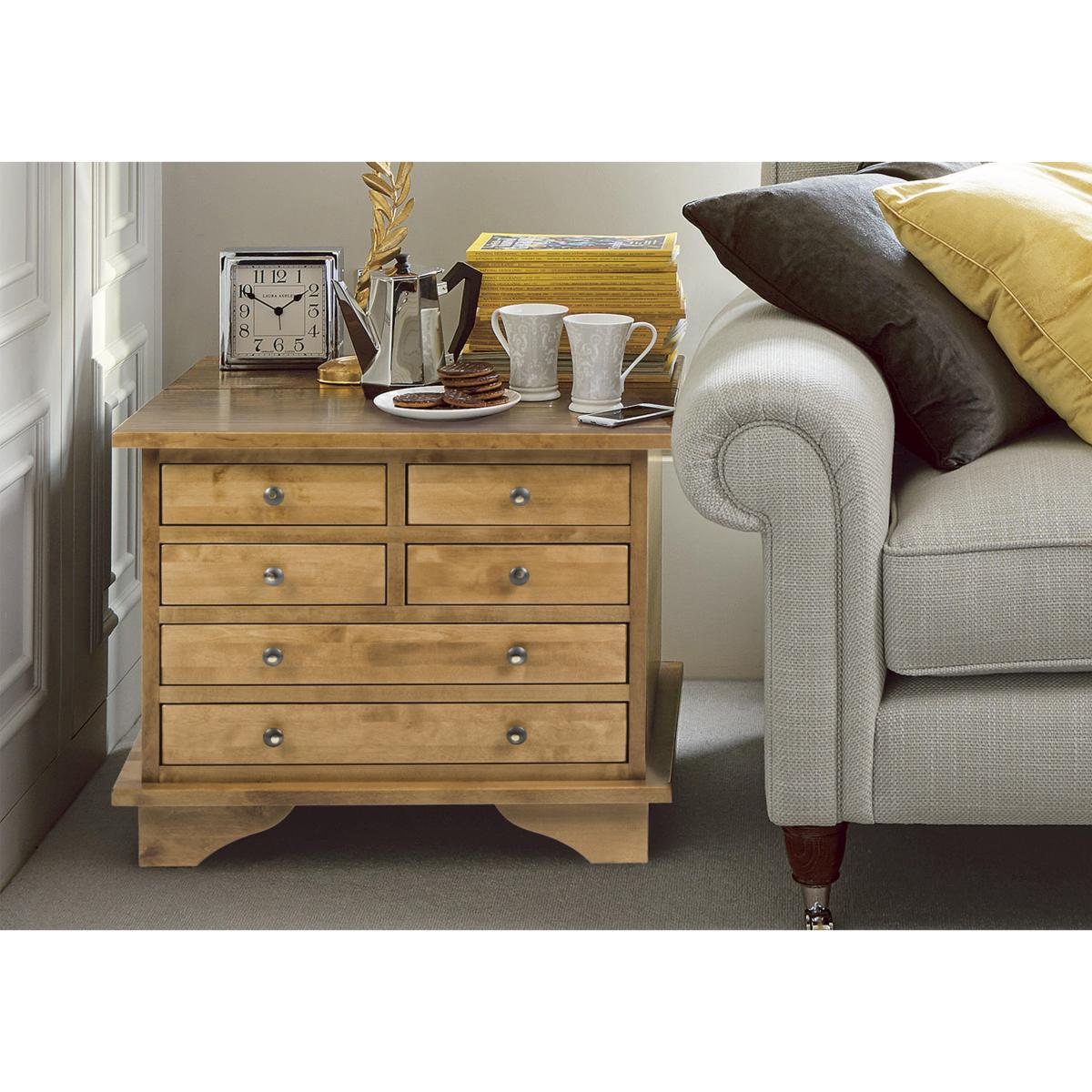 Laura Ashley - Garrat 6 Drawer Lamp Table – image 2