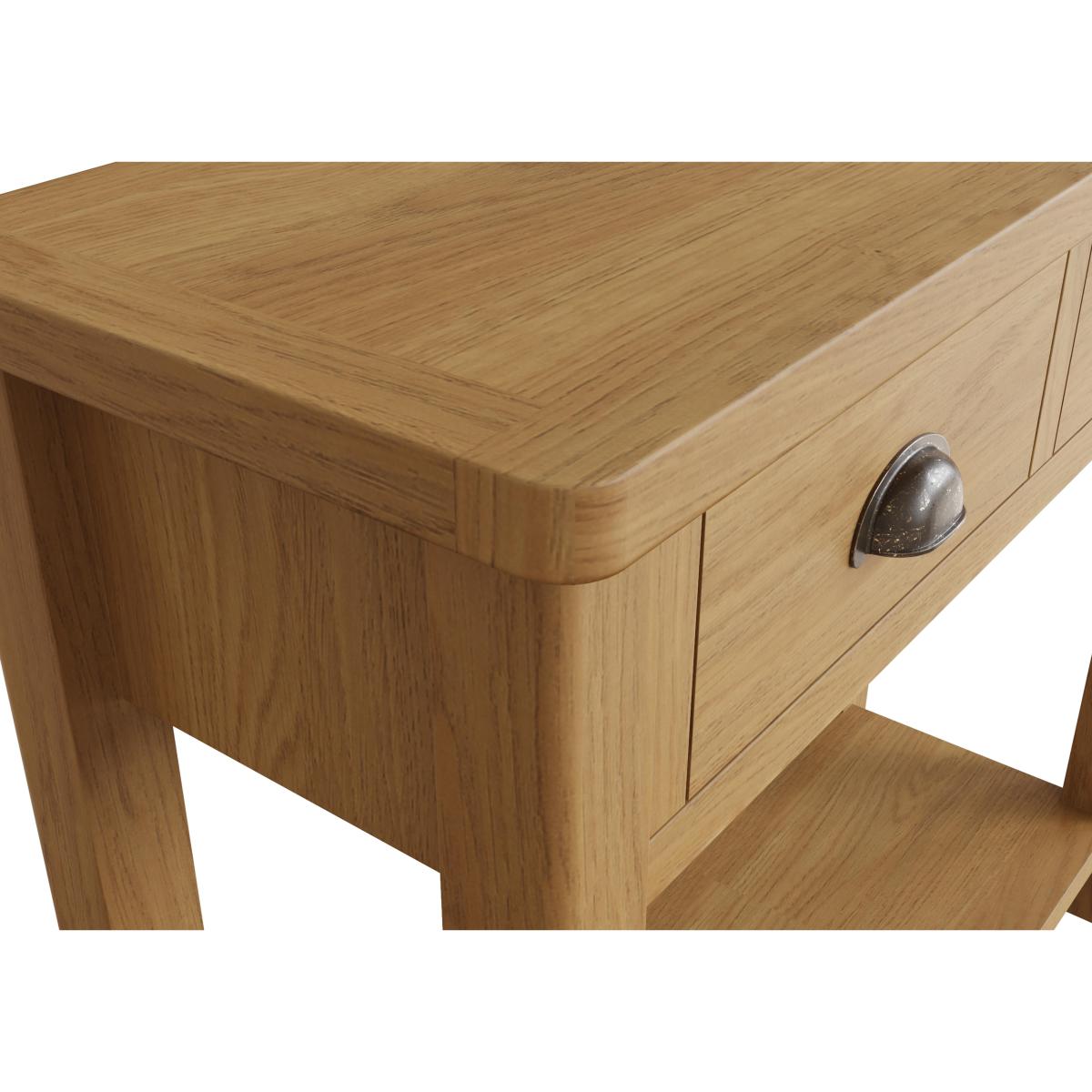 Carson Oak Console Table – image 3