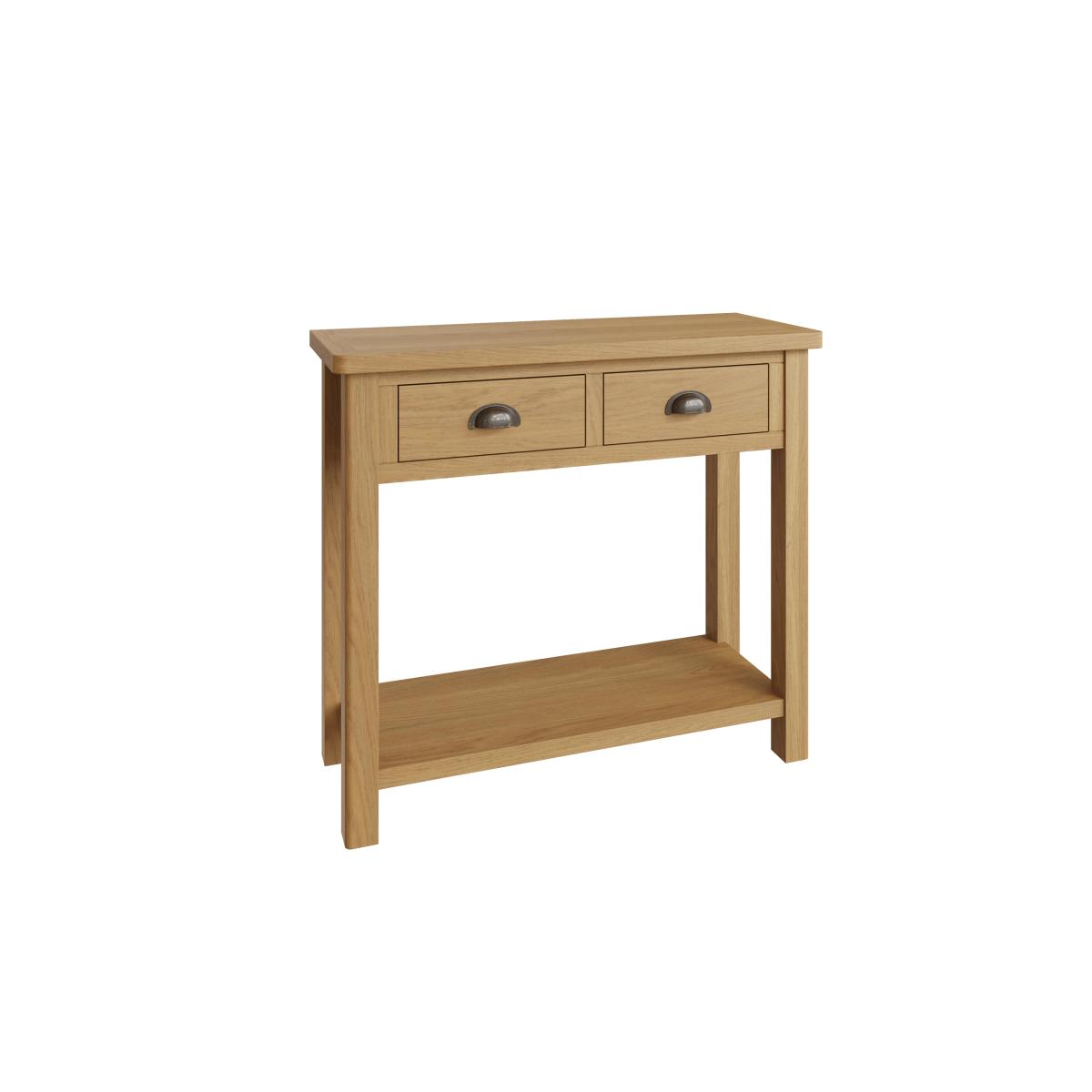 Carson Oak Console Table – image 6