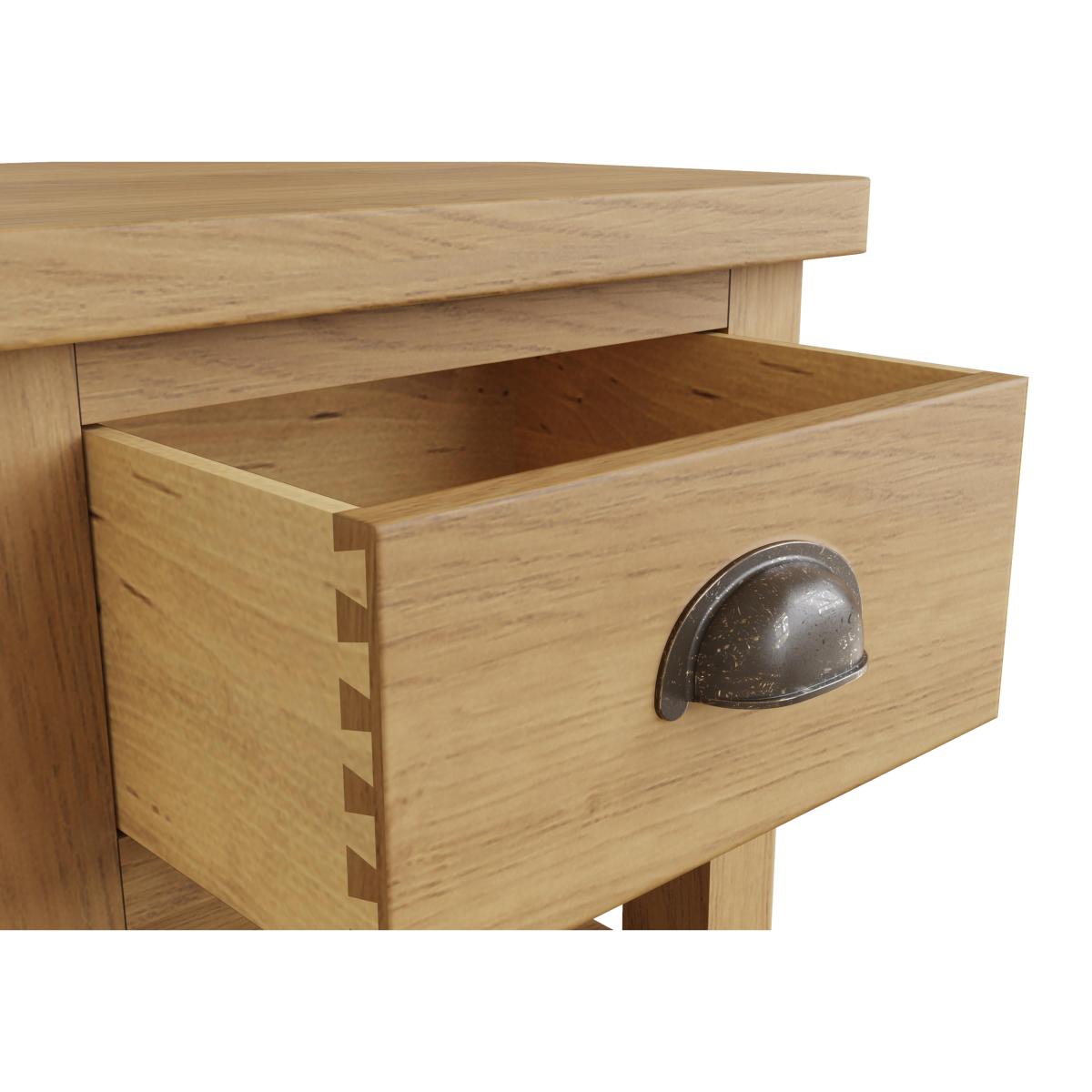 Carson Oak Lamp Table – image 4