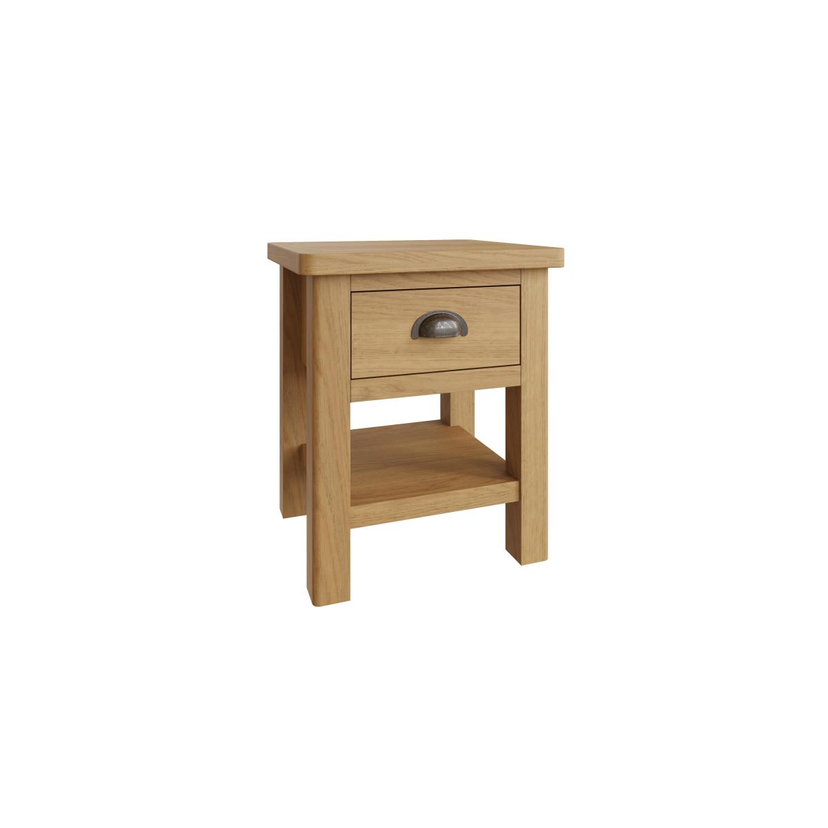 Carson Oak Lamp Table – image 6