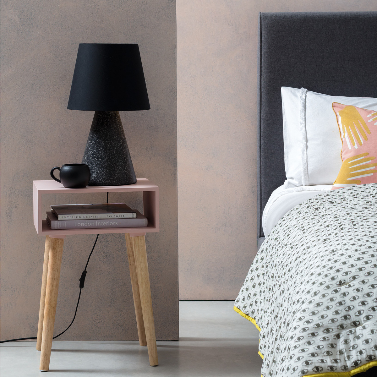 Habitat Cato Side Table - Pink, Pink – image 4