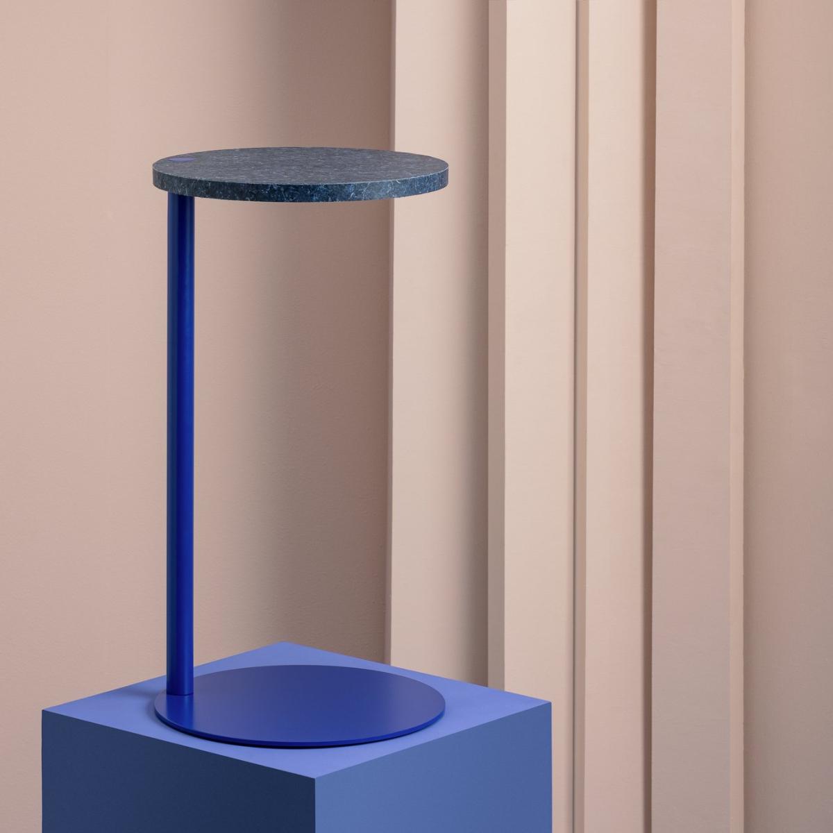 Habitat 60 Side Table by Planq - Blue – image 2