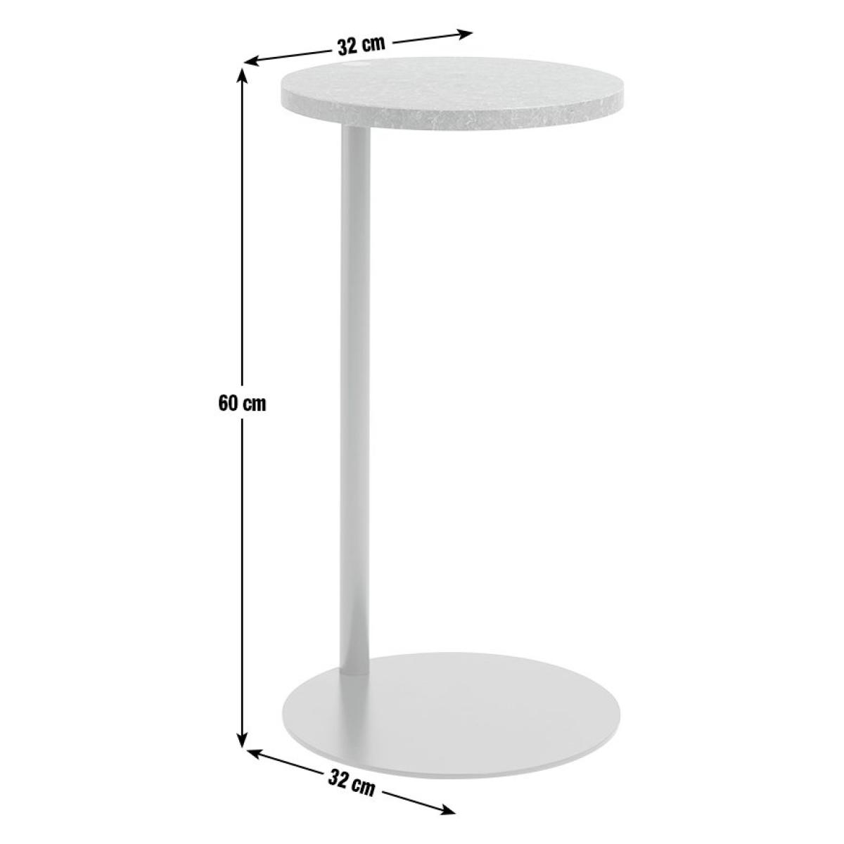 Habitat 60 Side Table by Planq - Blue – image 3