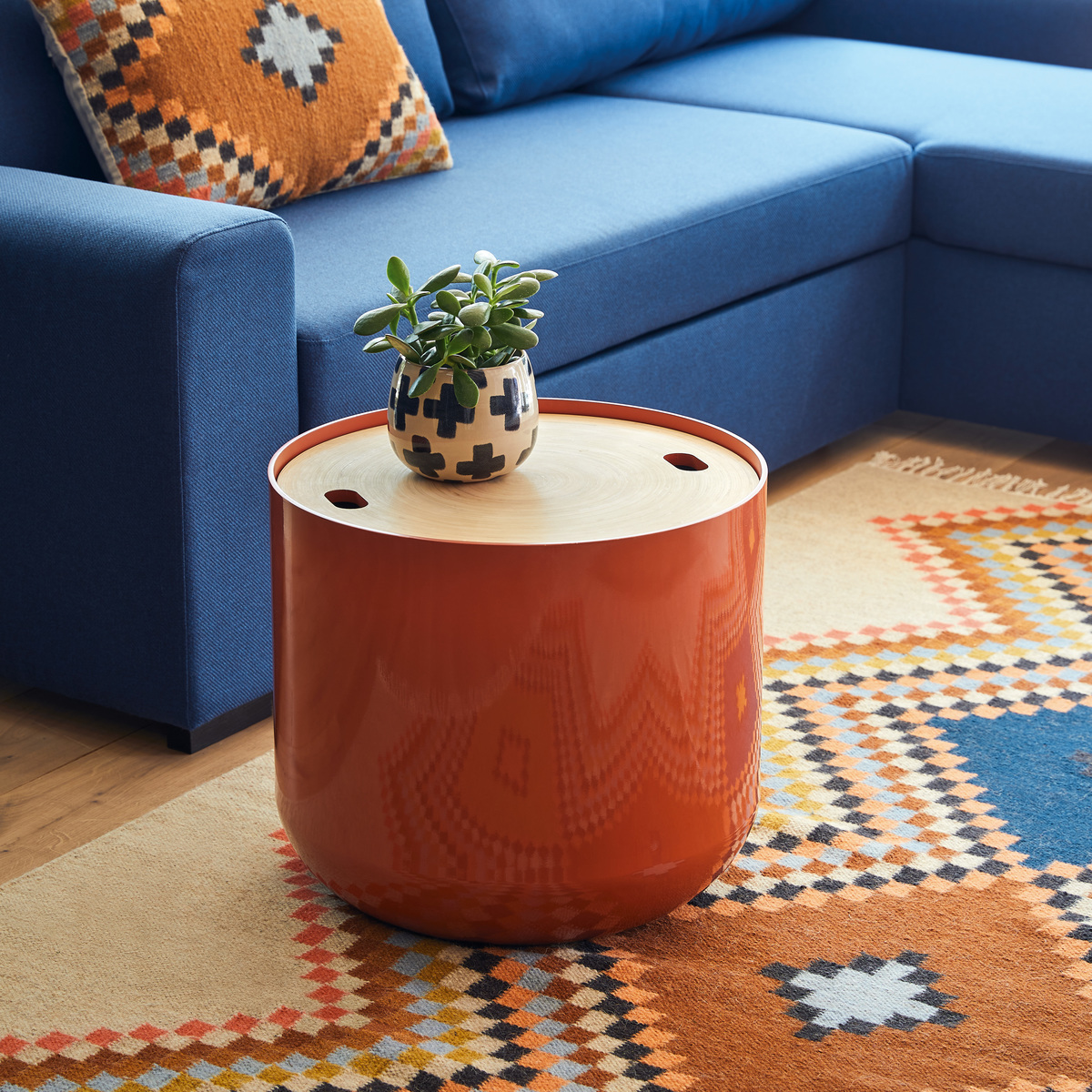 Blyth Clay Storage Side Table, Clay – image 2