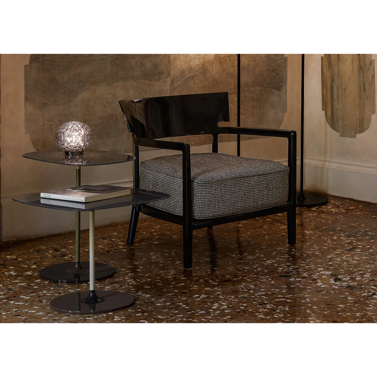 Heal's Thierry Side Table Medium Burgundy – image 6