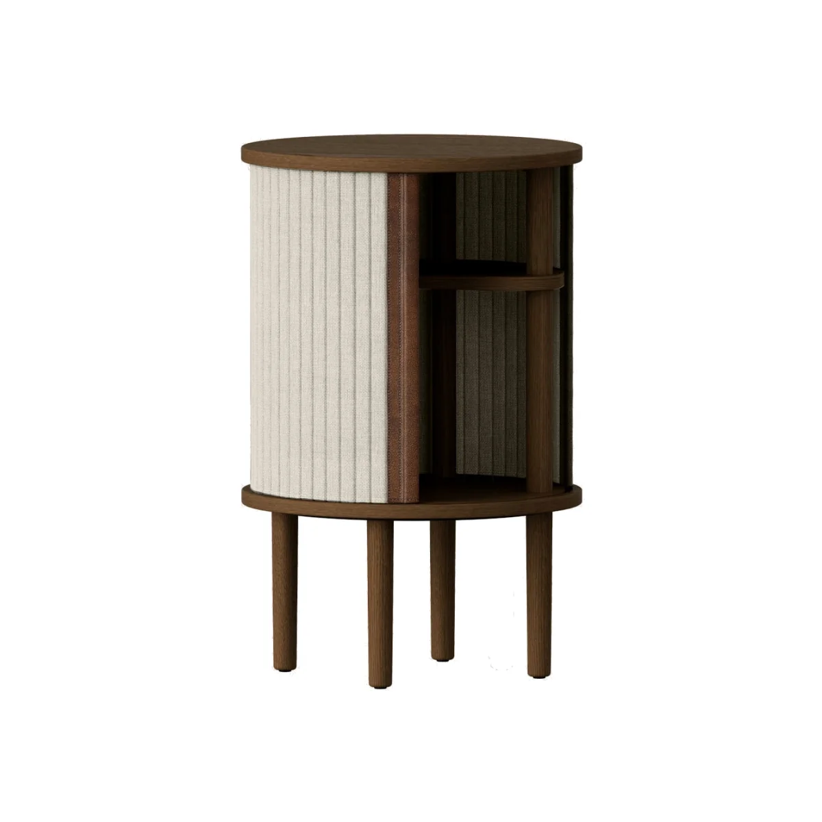 Heal's Audacious Side Table Dark Oak/Horizons White Sand – image 1