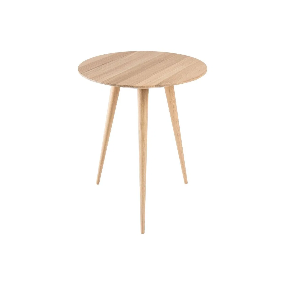 Gazzda Arp Side Table Dia 45cm Smoked Oiled Oak – image 3
