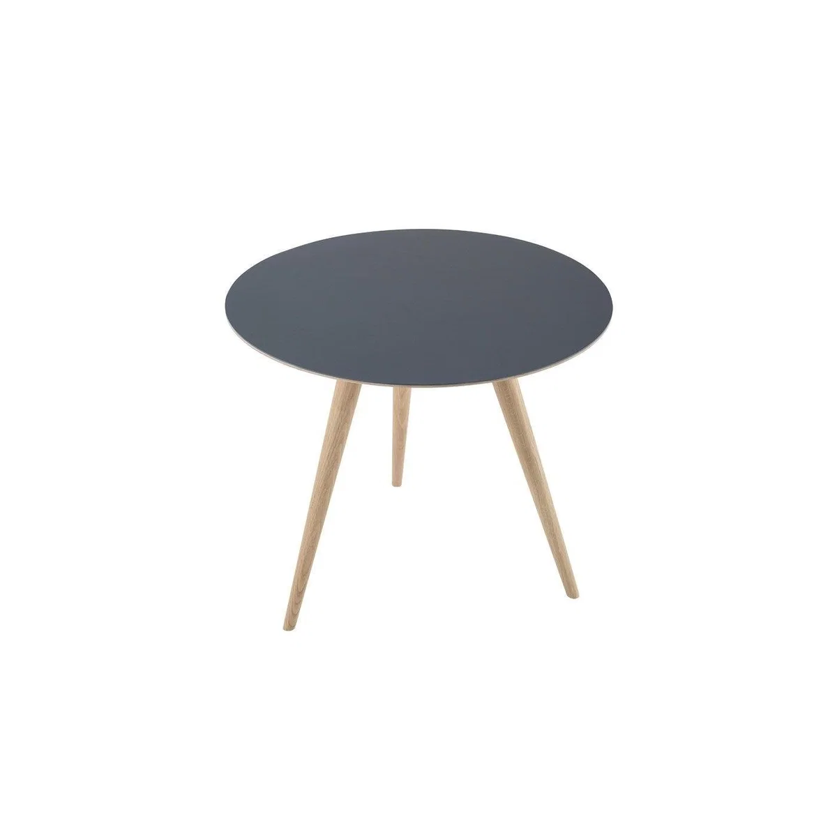 Gazzda Arp Side Table Dia 45cm Smoked Oiled Oak – image 4