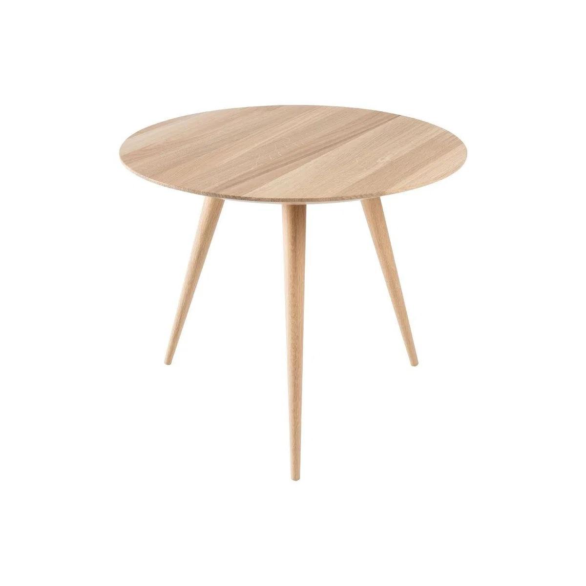 Gazzda Arp Side Table Dia 45cm Smoked Oiled Oak – image 5