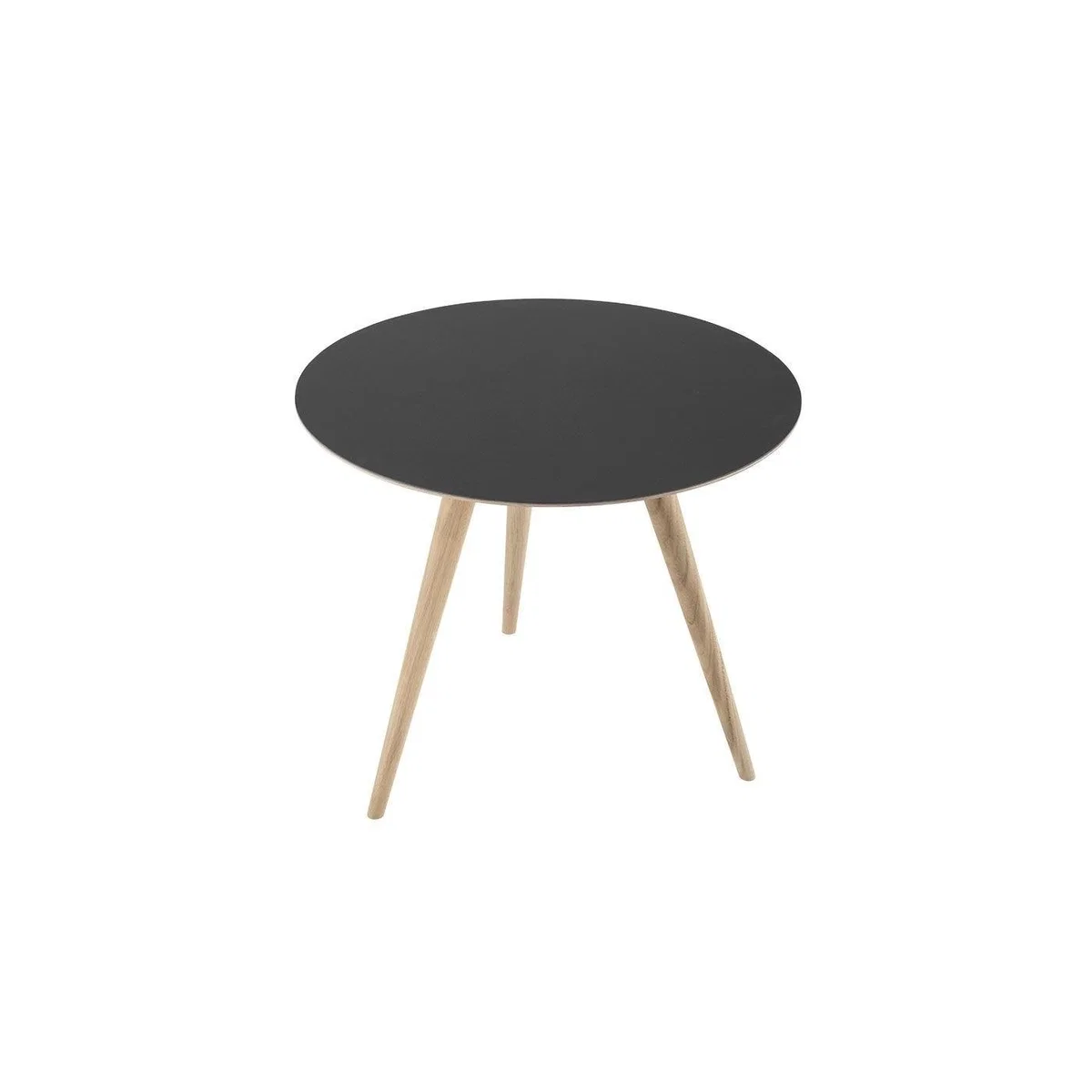 Gazzda Arp Side Table Dia 45cm Smoked Oiled Oak – image 7