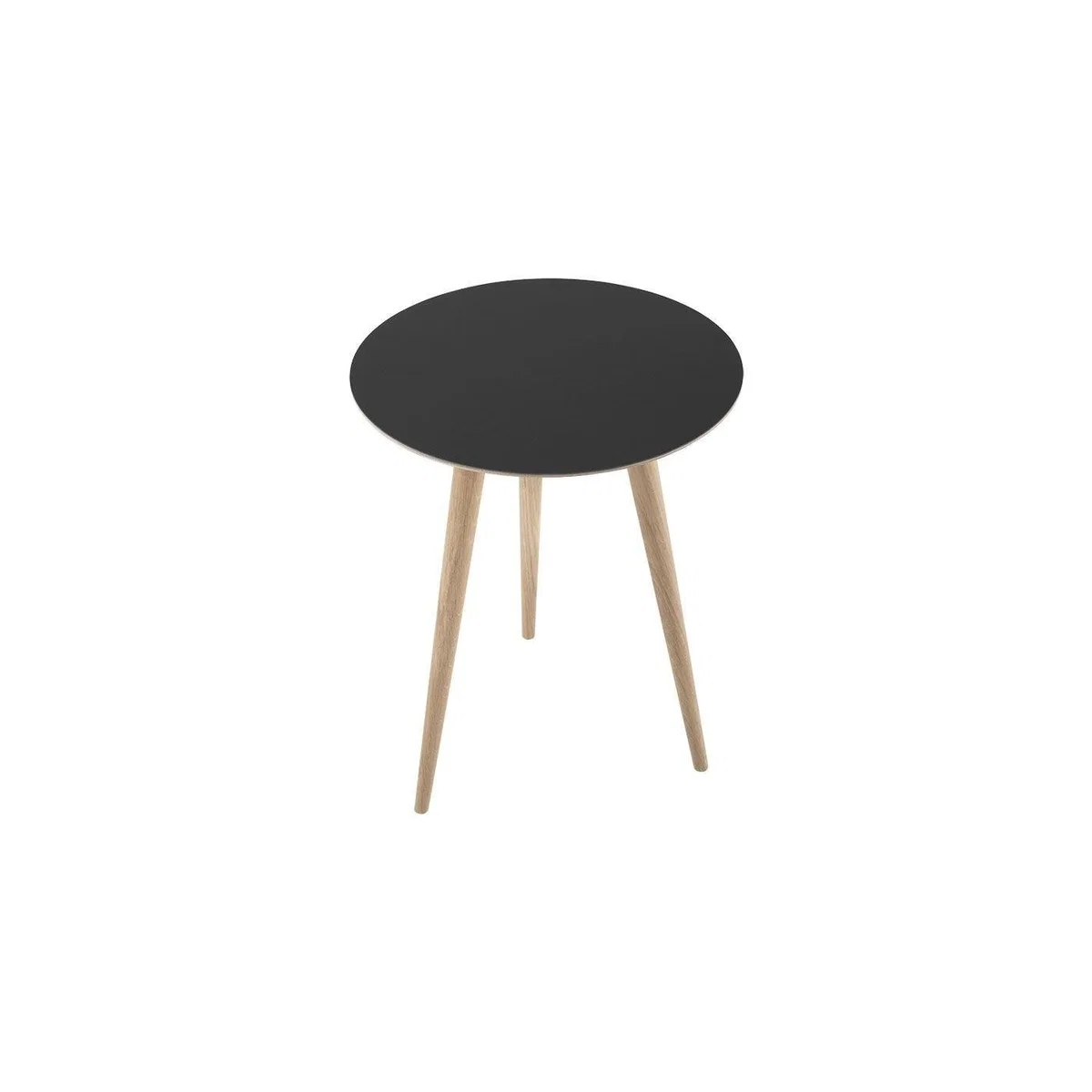 Gazzda Arp Side Table Dia 45cm Smoked Oiled Oak – image 9