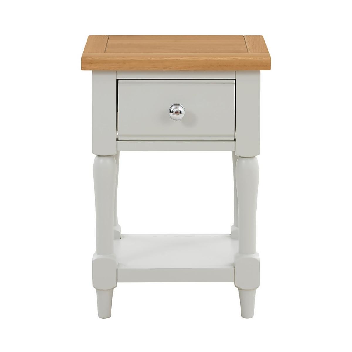 Westcott Oak Sofa Side Table – image 4