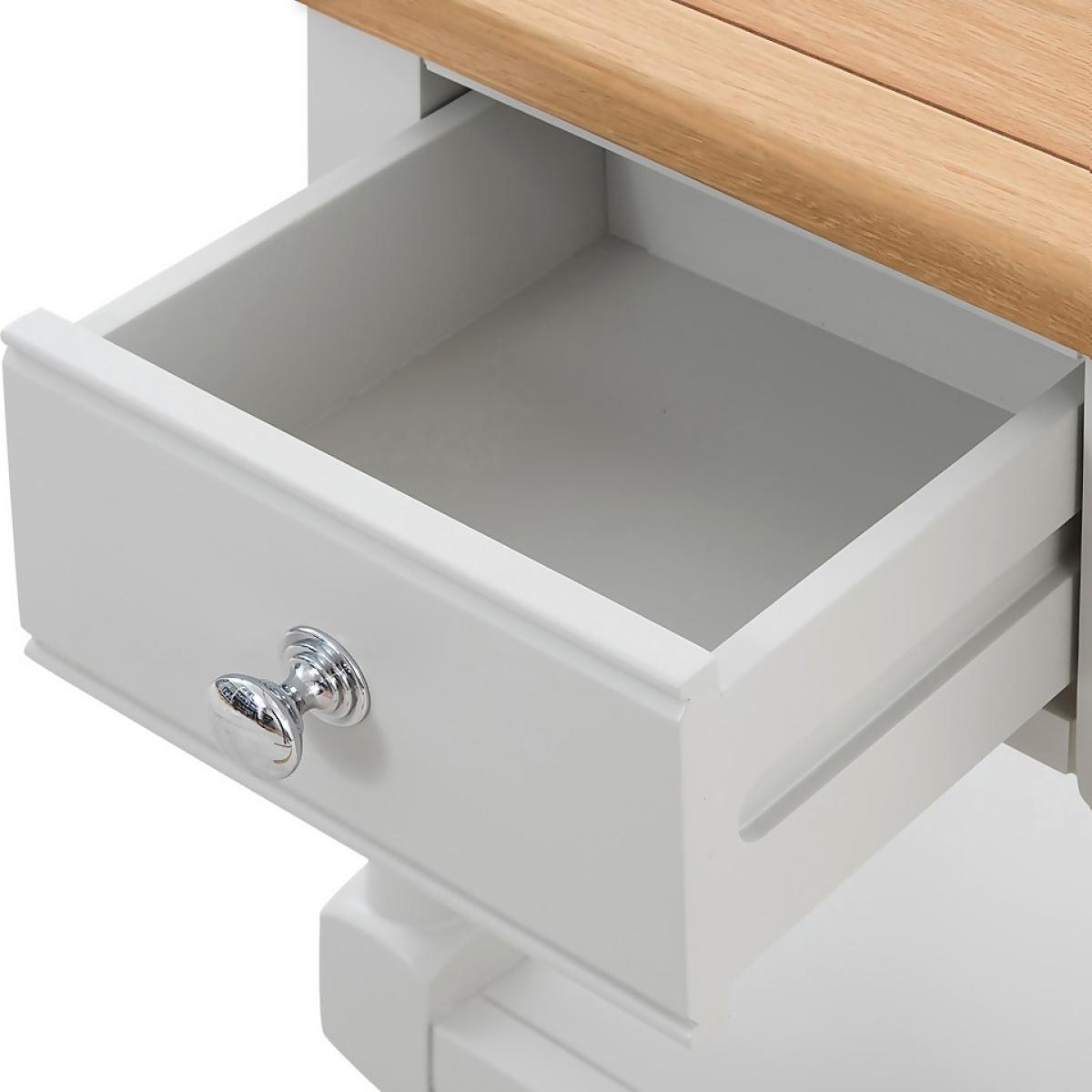 Westcott Oak Sofa Side Table – image 6